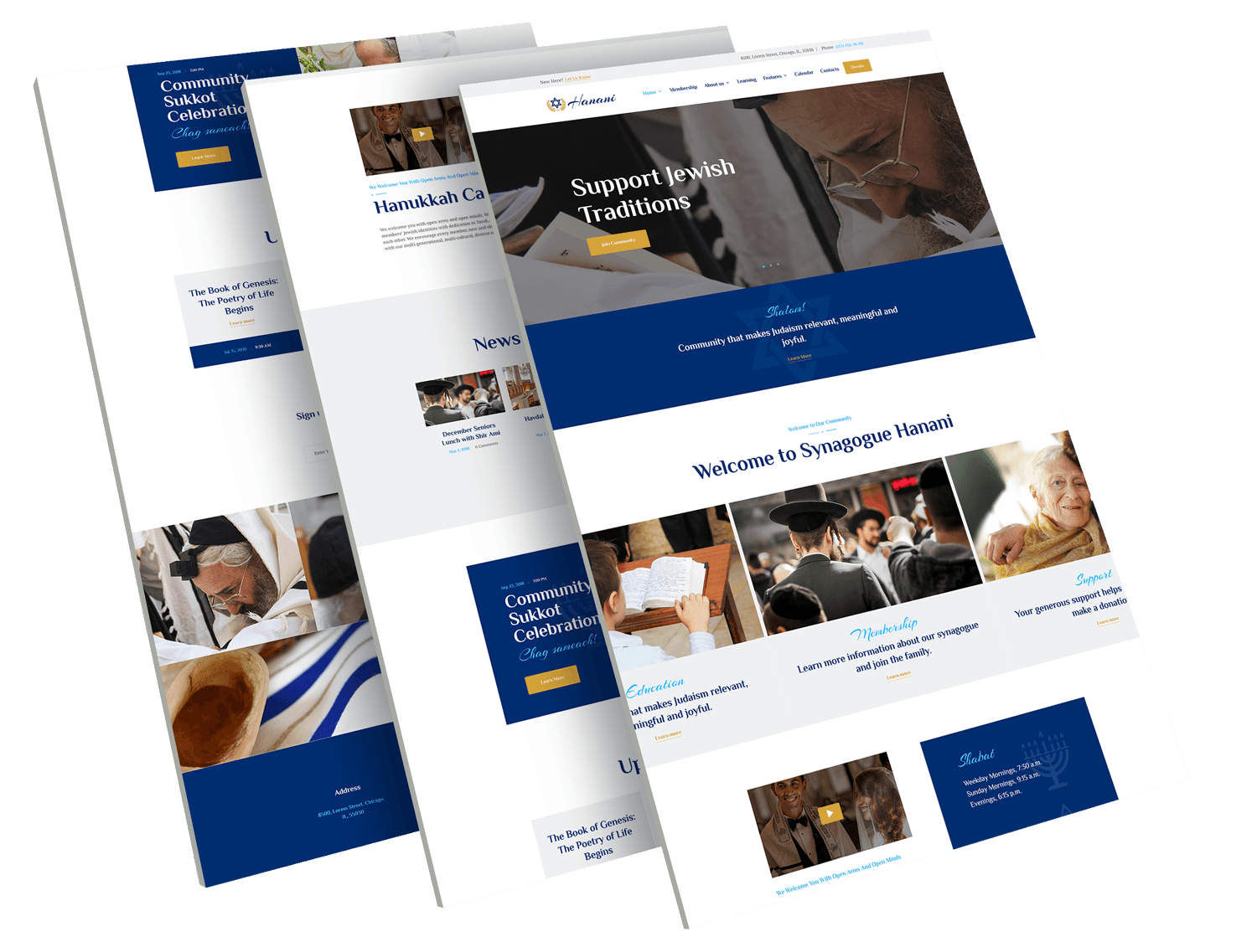 Synagogue Websites